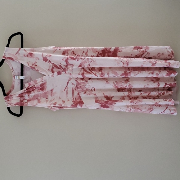 Womens Tie Dye Sleeveless Dress Light Pink sz Small - Picture 10 of 10